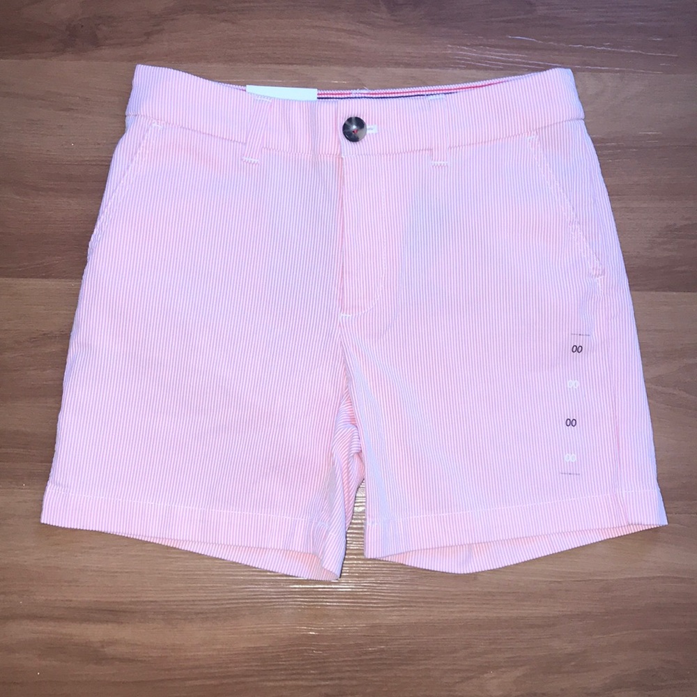 Tommy Hilfiger Striped Shorts. Size 00 NWT
